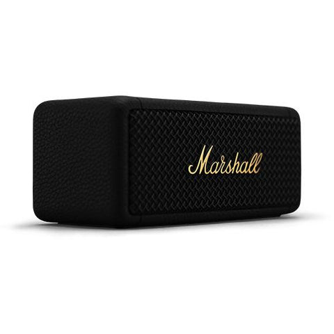 Coluna Portátil Marshall Emberton II - Black and Brass