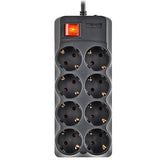 Extensão Elétrica NGS Ploe 800 8 Tomadas com Interruptor