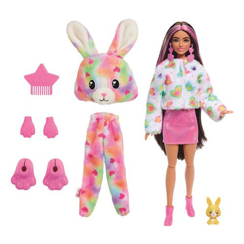 Barbie Cutie Reveal Color Dream Series: Coelho Cor-de-Rosa - Mattel