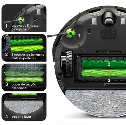 Aspirador Robot iRobot Roomba Combo i5