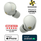 Auriculares Sony True Wireless WF1000XM5 - Prateado