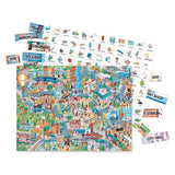 Puzzle Easy English 100 Words: The City - Headu