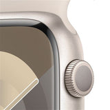 Apple Watch Series 9 GPS 45mm - Alumínio Luz das estrelas | Bracelete Desportiva Luz das estrelas - M/L