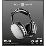 Auscultadores Bluetooth Music & Sound Maxi 2 Preto
