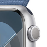 Apple Watch Series 9 GPS 45mm - Alumínio Prateado | Bracelete Loop Azul