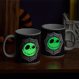 Caneca de Cerâmica The Nightmare Before Christmas: Jack Skellingt - Brilha no Escuro - Paladone