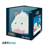 Caneca 3D League of Legends: Poro - 350ml