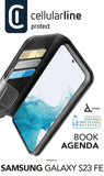 Capa Cellularline Samsung Galaxy S23 FE Bookagenda Preto