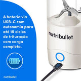 Liquidificadora Portátil Nutribullet NBP003W - Branco