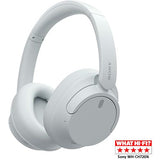 Auscultadores Noise Cancelling Bluetooth Sony WH-CH720NW - Branco