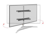 Suporte Vesa de Mesa One For All WM 7431 Design Table Top TV - 32 a 70 - Branco