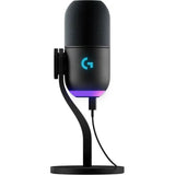 Microfone Logitech Yeti GX com Lightsync RGB - Preto