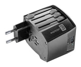 Adaptador de Viagem Cellularline World Travel Charger 20W 1x USB-A 1x USB-C