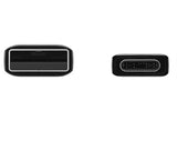Cabo Samsung USB para USB-C 1m - Preto