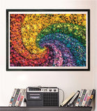 Puzzle Compact Colorboom Collection: Whirl - 1000 Peças - Clementoni