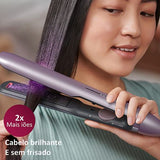 Alisador de Cabelo Philips Series 5000 BHS530/00 - Rosa Metalizado