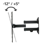 Suporte TV Hama 00118103 2 Braços - Até 65 Vesa 400