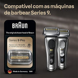 Cabeça de Substituição Máquina de Barbear Braun para Series 9 Pro - 94M
