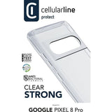 Capa Cellularline Google Pixel 8 Pro Clear Strong Transparente