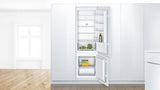 Frigorífico Combinado Encastrável Bosch KIV87NSF0 | 177,2x54,1x54,8 cm | 200 L | F | Branco