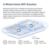 Router Mercusys Halo H60X Mesh AX1500 WiFi 6 - Pack 2 Unidades