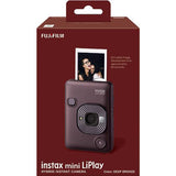 Máquina Fotográfica Instantânea Fujifilm Instax Mini LiPlay - Deep Bronze