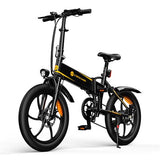 Bicicleta Elétrica ADO A20 XE Cross-Country Preto/Amarelo 20