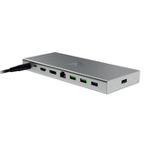 Docking Station Razer USB 4 Dock 14 Portas - Prateado