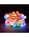 Tira de Luzes Outdoor Smart Muvit iO Mini Globo LED 10 metros Wi-Fi Multicolor