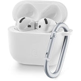Capa Silicone Cellular Line Bounce para AirPods 4 - Branco