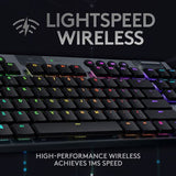 Teclado Mecânico Gaming Logitech G915 TKL Tenkeyless Sem fio RGB