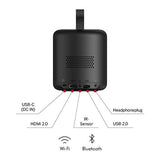Projetor Portátil Thomson Vega PG35B 100 4K Google TV com Bateria