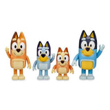 Figuras Bluey Pack School ou Pack Family - Pack de 4 Unidades - Envio Aleatório