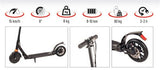 Trotinete Storex UrbanGlide Ride 80 Hybrid