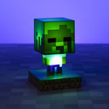 Lâmpada 3D Minecraft: Zombie