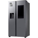 Frigorífico Americano Samsung RS90F66BETEF Hub Bespoke AI | 178,4x91,2x72,6 cm | 614 L | E | Inox