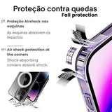 Capa Icoveri com MagSafe para Apple iPhone 15 Pro- Transparente