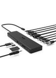 Adaptador HUB Port Designs USB-C Travel Docking Station