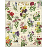Puzzle Language Of Flower 55x70cm - 1000 Peças - Cavallini & Co