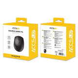 Rato Wireless Silencioso Accsup MWO 7180 V3 - Preto