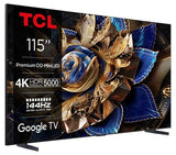 Smart TV TCL 115 Mini-LED UHD 4K 115X955 MAX - 292 cm