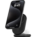 Base de Carregamento Wireless Magnético Dual Belkin BoostCharge Qi2 15W WIZ028vfBK - Preto