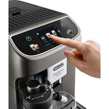 Máquina de Café Automática com Moinho DeLonghi Magnifica Plus ECAM320.70.TB - Titanium Black