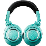Auscultadores Audio-Technica ATH-M50XBT2 - Ice Blue