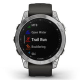 Relógio Desportivo Garmin Fénix 7 - Prateado