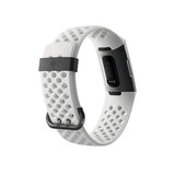 Pulseira Fitness Fitbit Relógio Fitness Charge 3 Branco/Grafite