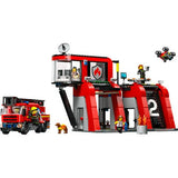 LEGO City 60414 - Quartel dos Bombeiros com Camião dos Bombeiros