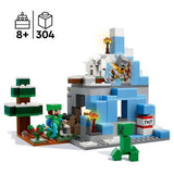 LEGO Minecraft 21243 - Os Picos Gelados