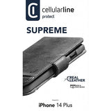 Capa Cellularline iPhone 14 Plus Supreme Preto