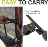 Cadeado para bicicleta e trotinete Newrban NEWMLOCKUK com fixação ao quadro